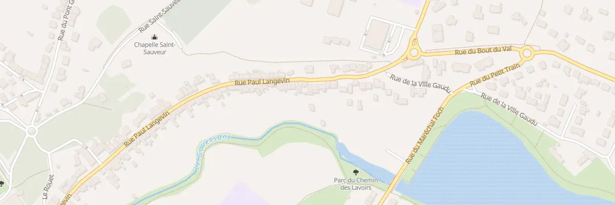 Plan du 154 Rue Paul Langevin à Lamballe-Armor