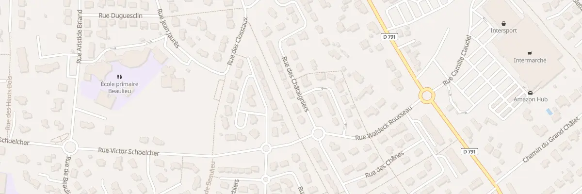Plan du 26 Rue des Chataigniers Maroue à Lamballe-Armor