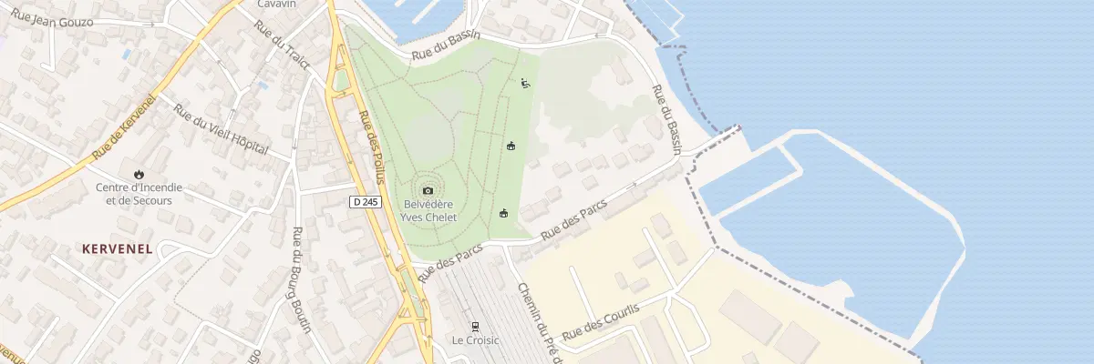 Plan du 5 Rue des Parcs (Vc30) au Croisic