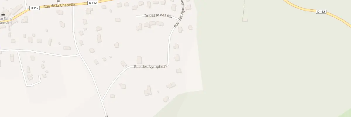 Plan du 15 Rue des Nympheas à Saint-Guyomard