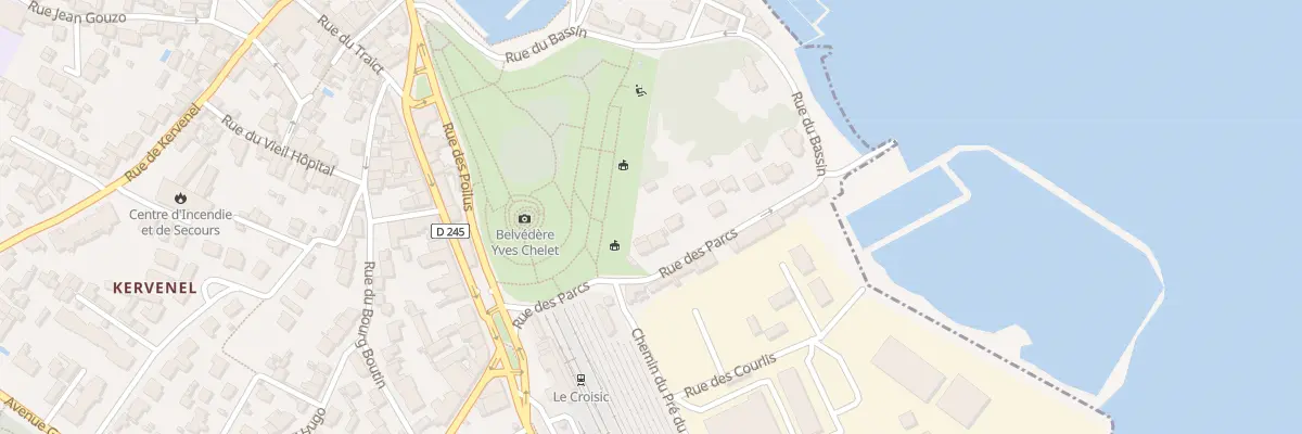 Plan du 3 Rue des Parcs (Vc30) au Croisic