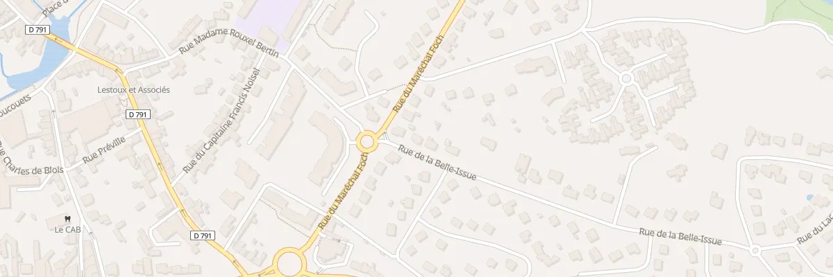 Plan du 1 Rue de Belle Issue Maroue à Lamballe-Armor