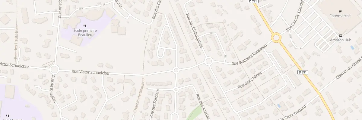 Plan du 2 Rue du Capitaine Marcel Maroue à Lamballe-Armor