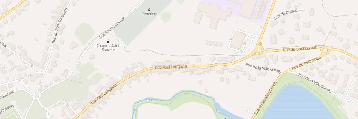Plan du 111 Rue Paul Langevin à Lamballe-Armor