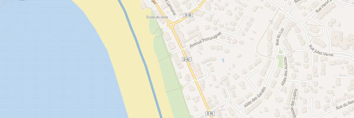 Plan du 14 Bd Bellanger à La Turballe