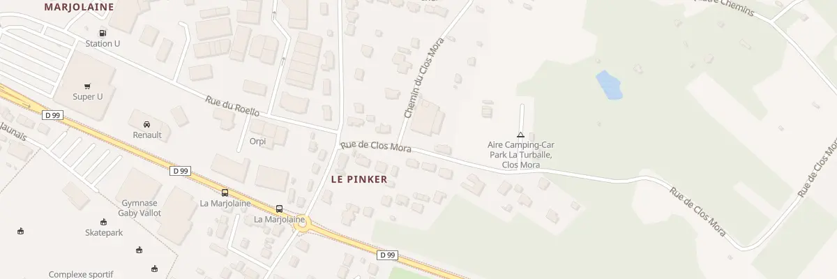 Plan du 2 Che du Clos Mora à La Turballe