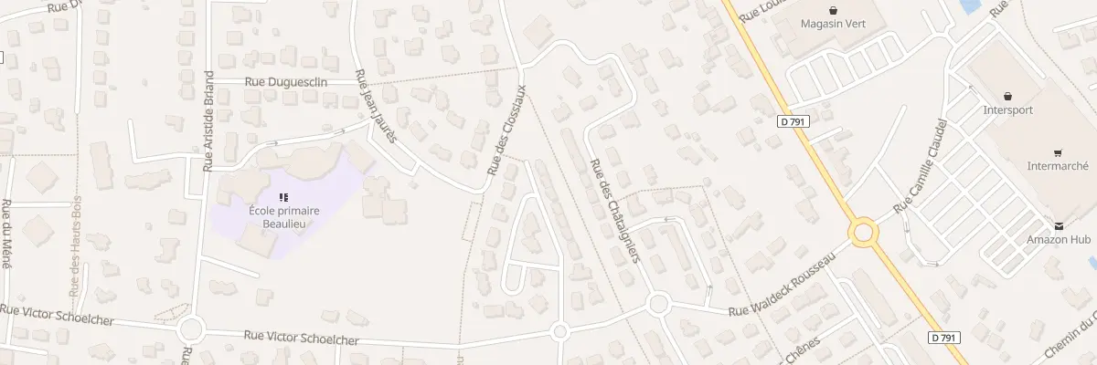 Plan du 18 Rue du Capitaine Marcel Maroue à Lamballe-Armor
