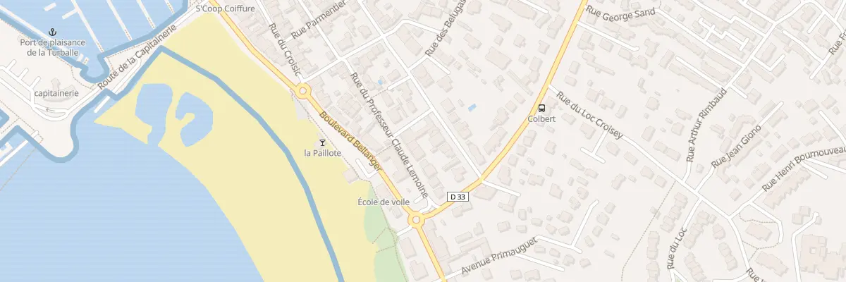 Plan du 12 Rue du Professeur Lemoine à La Turballe