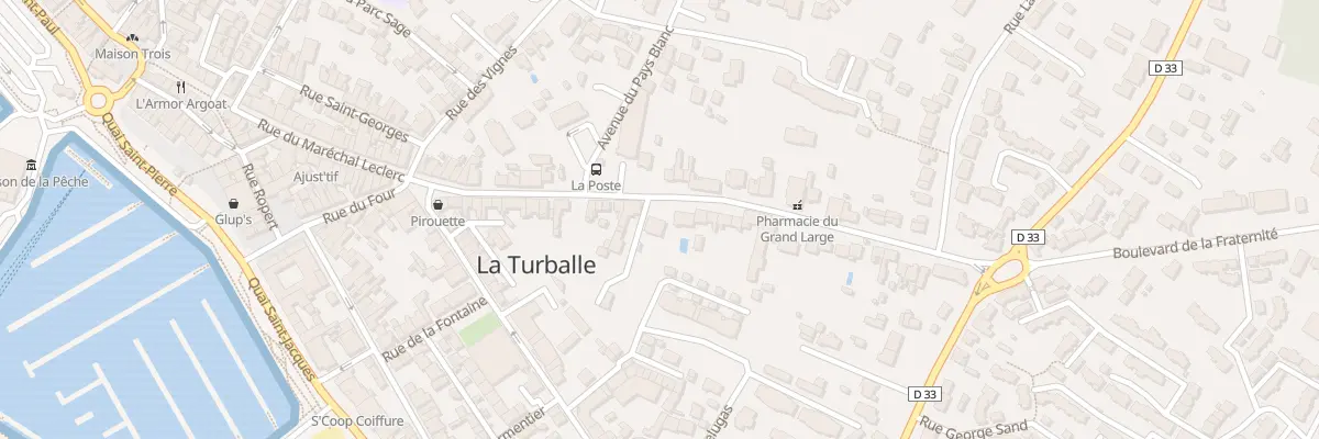 Plan du 40 Rue du Mal de Lattre Tassigny à La Turballe
