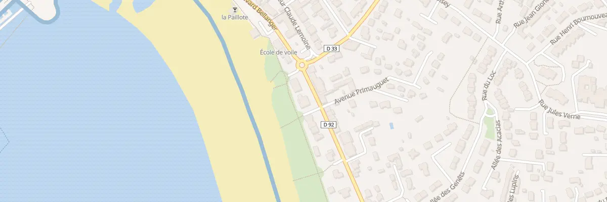 Plan du 12 Bd Bellanger à La Turballe