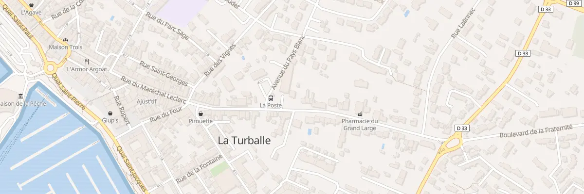 Plan du 29 Rue du Mal de Lattre Tassigny à La Turballe