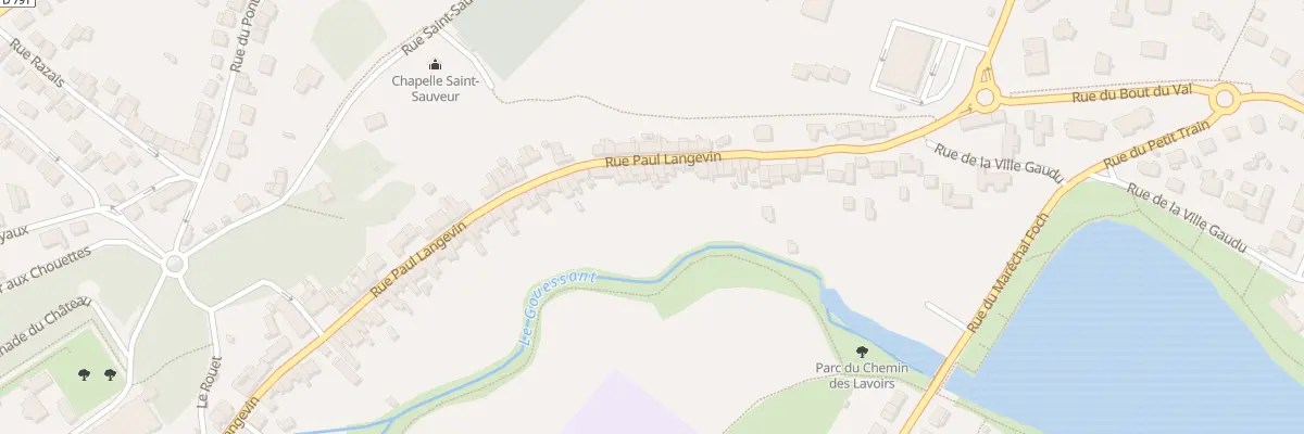 Plan du 134 Rue Paul Langevin à Lamballe-Armor