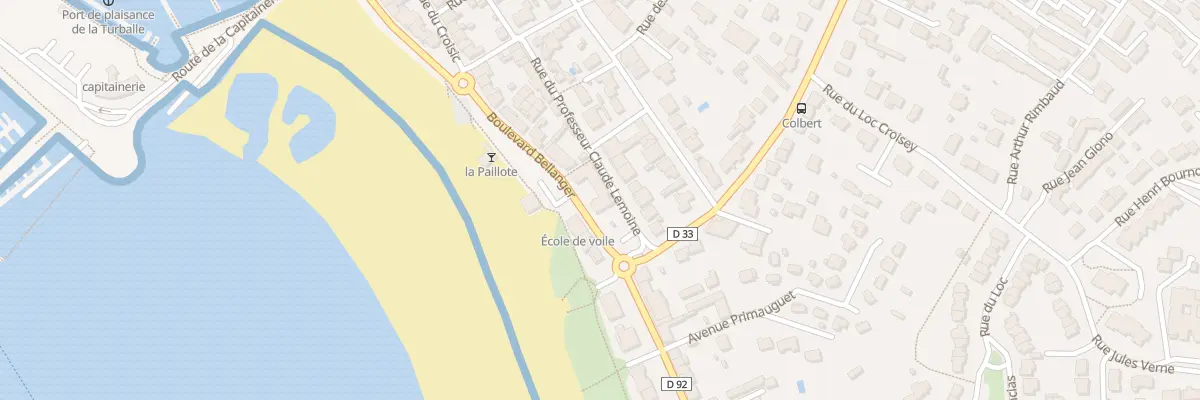 Plan du 1 Rue du Professeur Lemoine à La Turballe