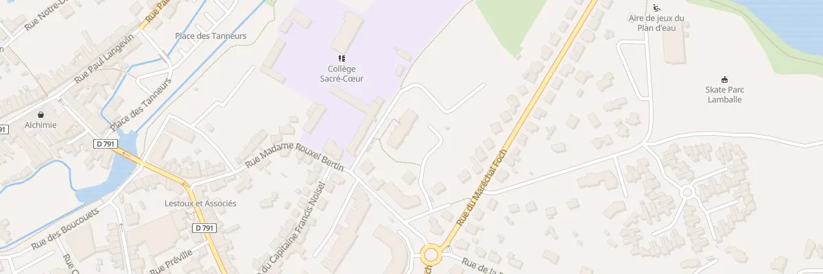 Plan du 3 Rue des Hautes Rivieres Maroue à Lamballe-Armor