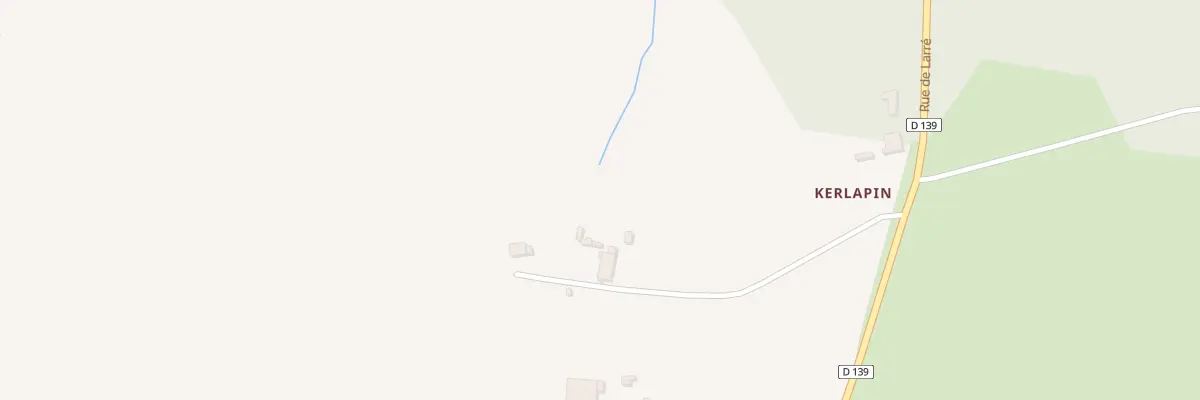 Plan du 5 Kerlapin à La Vraie-Croix