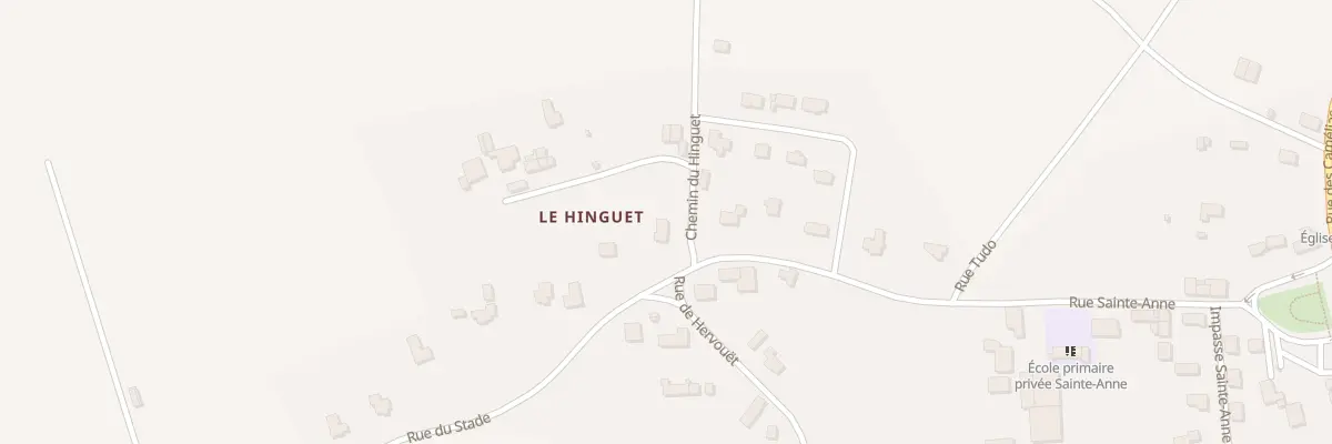 Plan du 5292 Le Hinguet à La Croix-Helléan