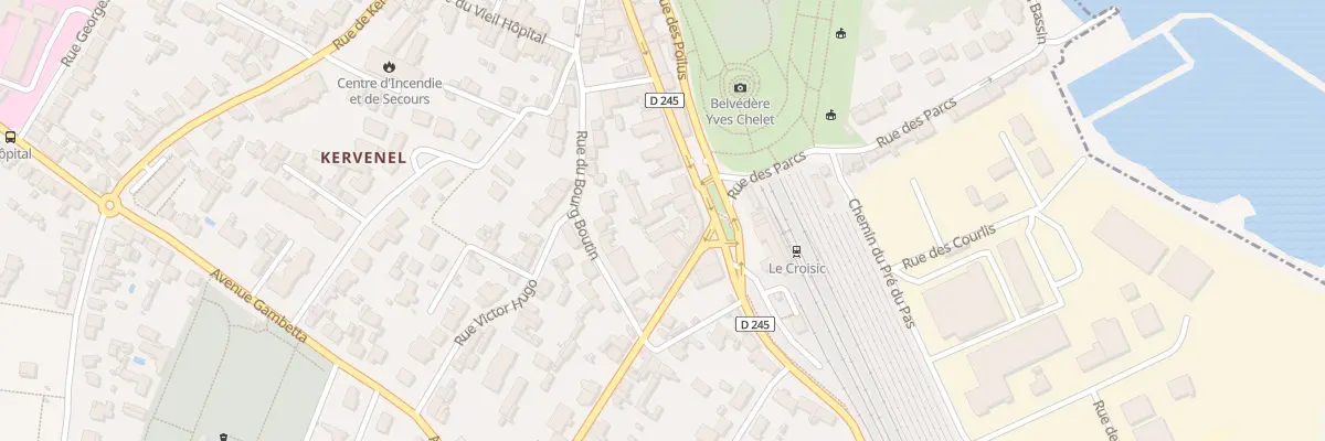Plan du 64 Rue du Traict (Vc38) au Croisic