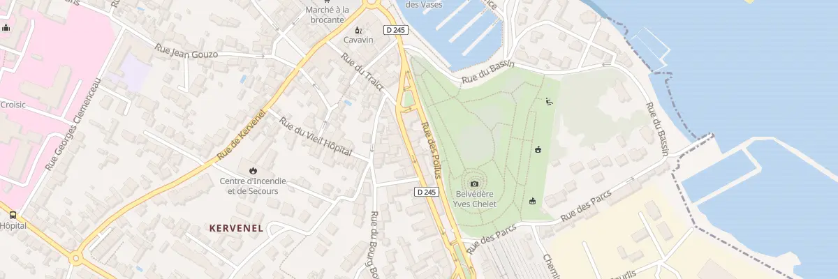 Plan du 21 Rue du Traict (Vc38) au Croisic