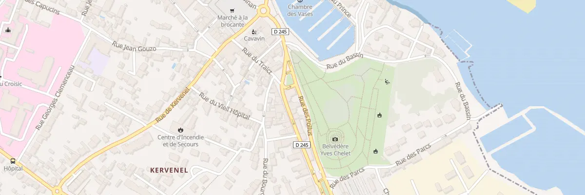 Plan du 19 Rue du Traict (Vc38) au Croisic