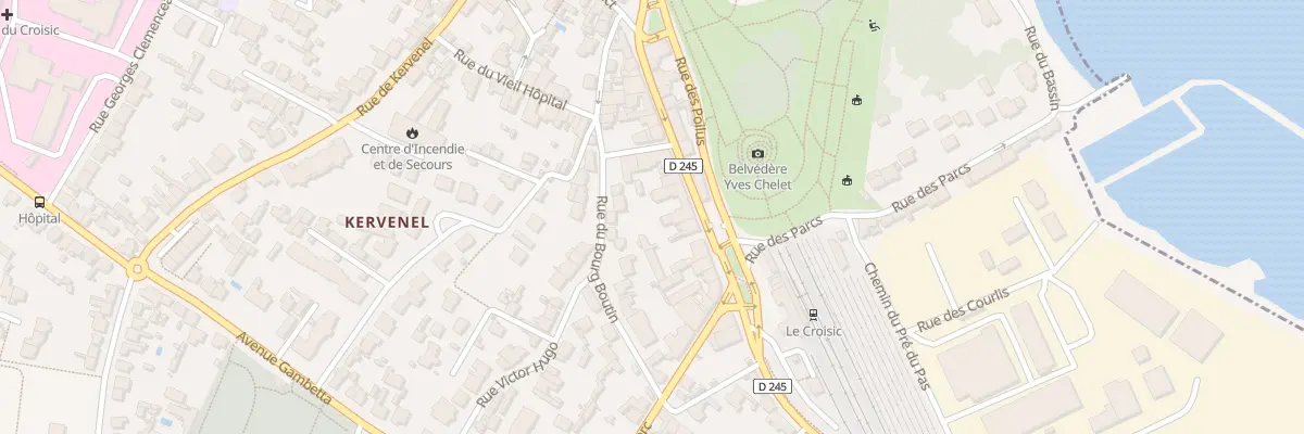 Plan du 50 Rue du Traict (Vc38) au Croisic