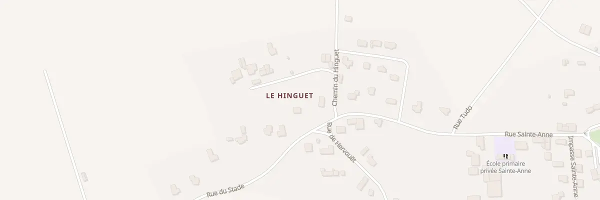 Plan du 5277 Le Hinguet à La Croix-Helléan