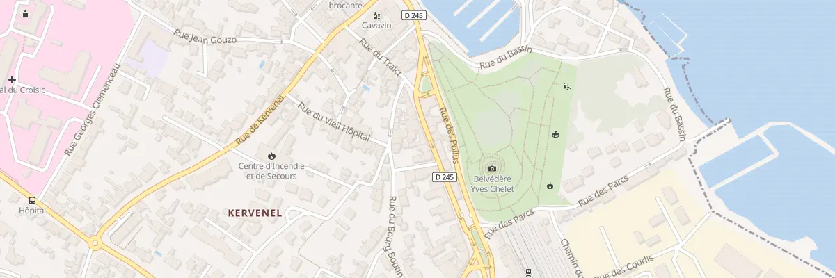 Plan du 36 Rue du Traict (Vc38) au Croisic
