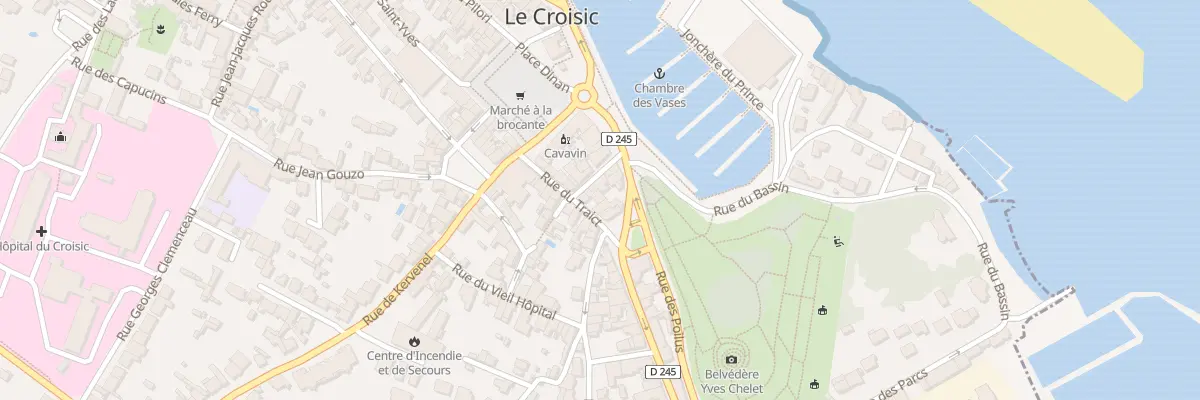 Plan du 11 Rue du Traict (Vc38) au Croisic
