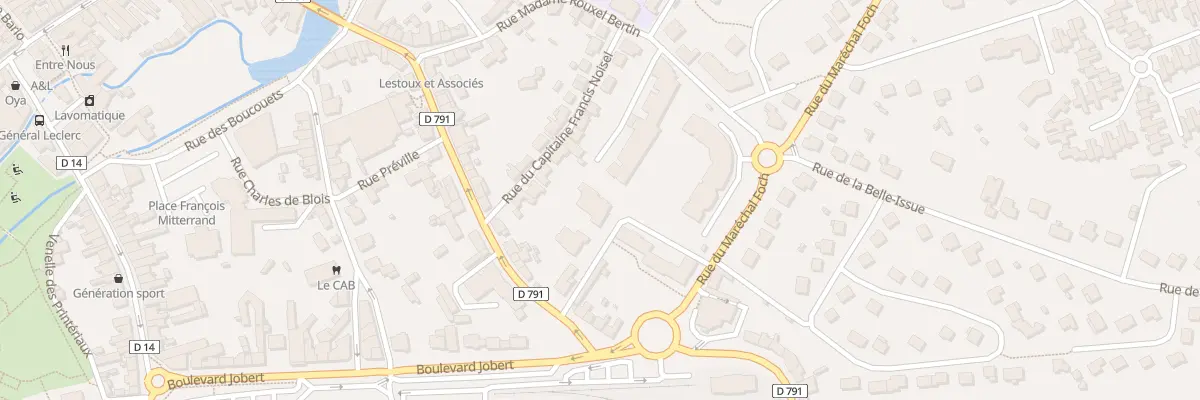 Plan du 53 Rue de Bouin à Lamballe-Armor