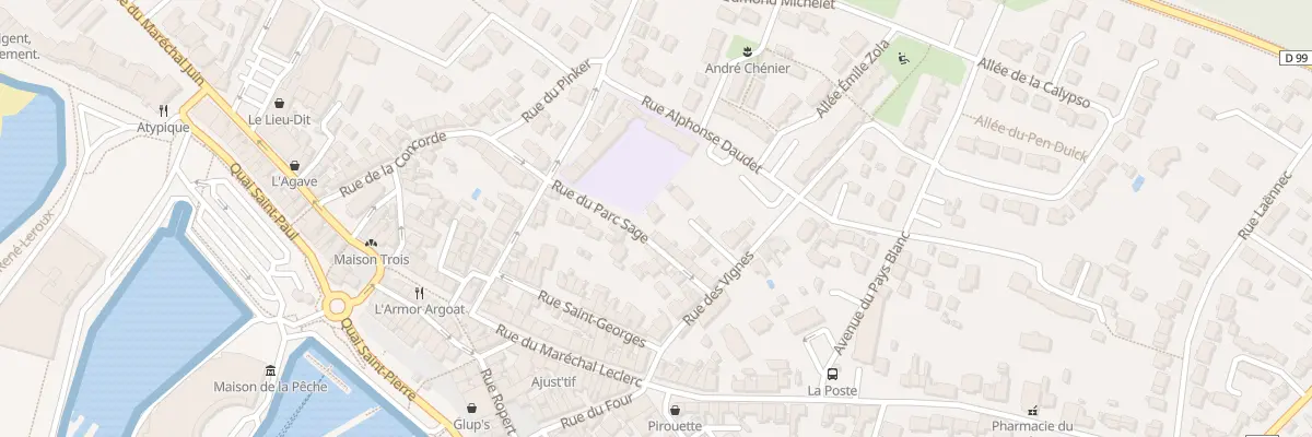 Plan du 16 Rue du Parc Sage à La Turballe
