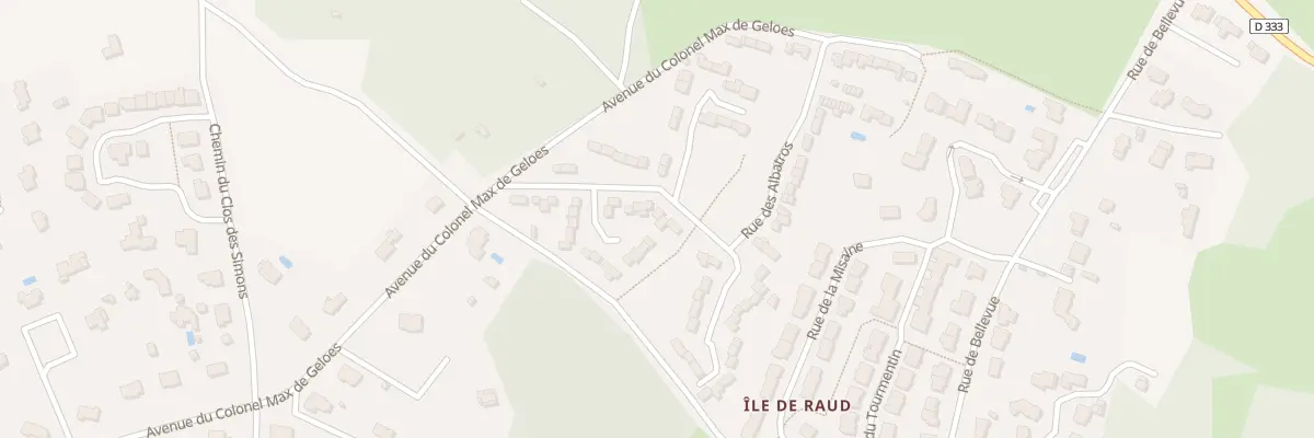 Plan du 20 Rue Albatros à La Turballe