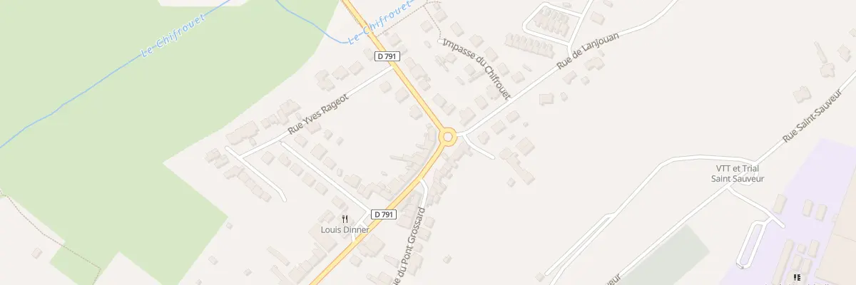 Plan du 105 Rue Général de Gaulle à Lamballe-Armor