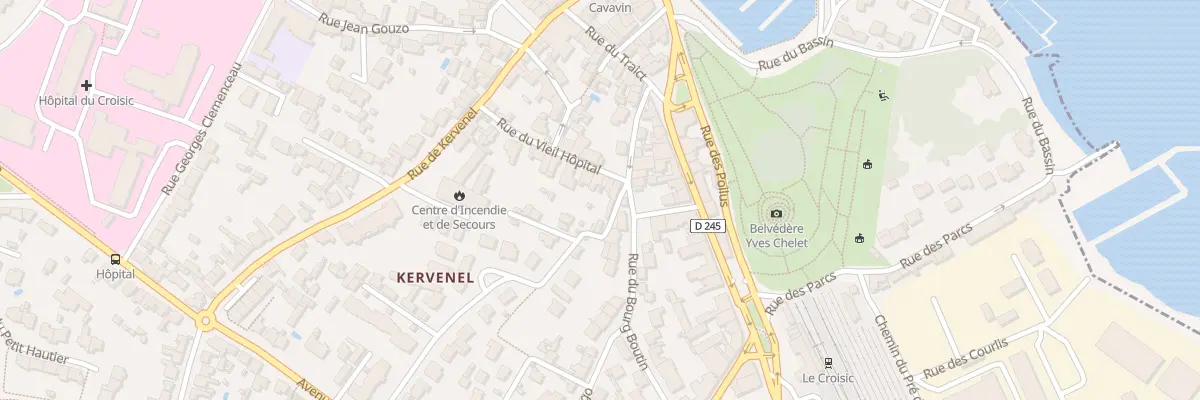 Plan du 27 Rue du Vieil Hopital (Vc53) au Croisic
