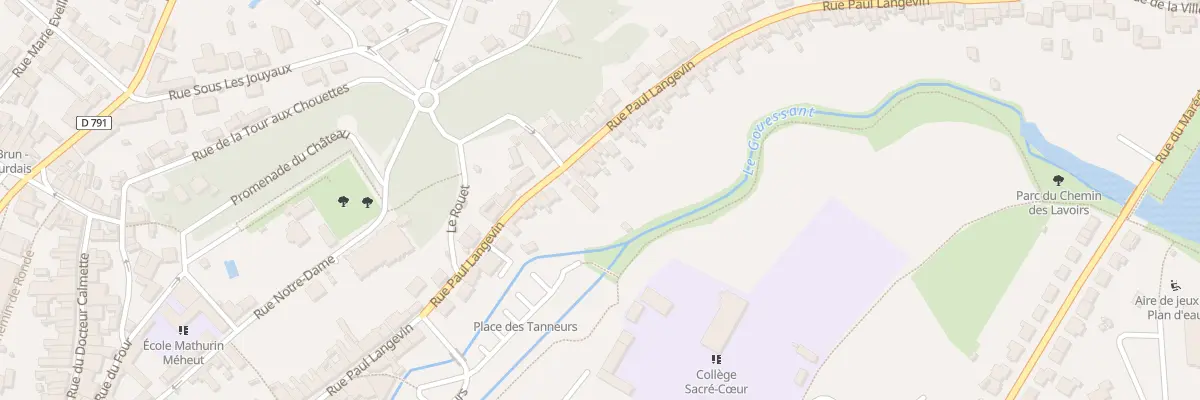 Plan du 60 Rue Paul Langevin à Lamballe-Armor