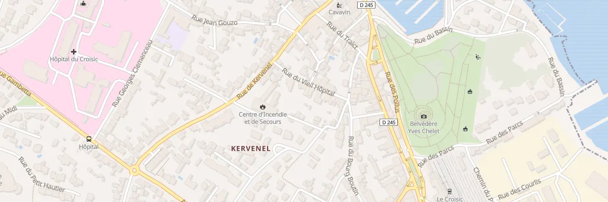 Plan du 15 Rue du Vieil Hopital (Vc53) au Croisic