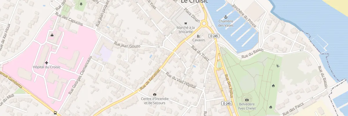 Plan du 13 Rue de Kervenel (Vc3) au Croisic