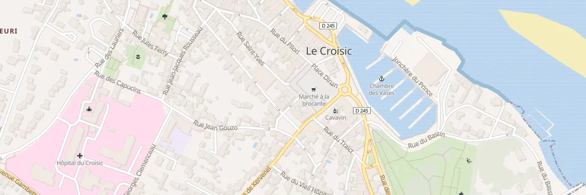 Plan du 2 Rue du Requiert (Vc41) au Croisic