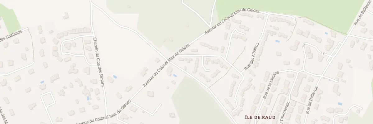 Plan du 6 Rue Albatros à La Turballe