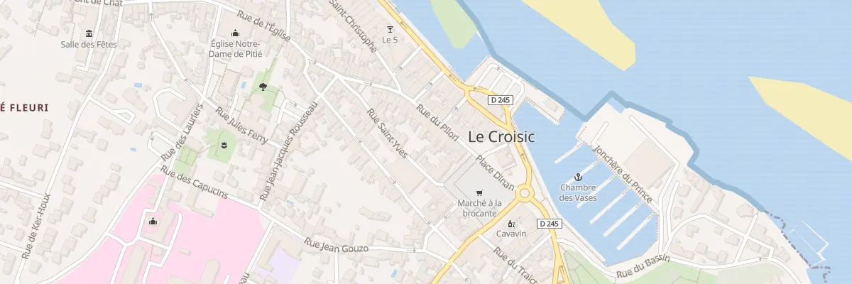 Plan du 18 Rue du Pilori (Vc1) au Croisic