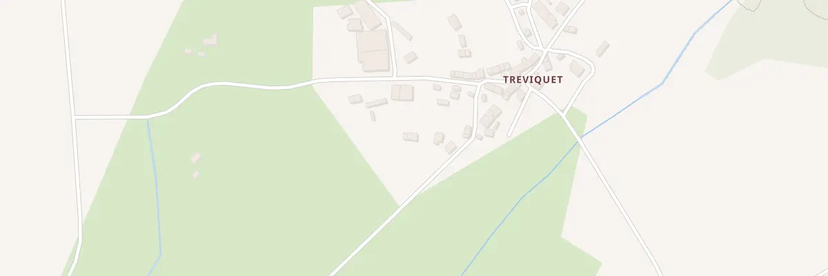 Plan du 238 Treviquet à Lizio
