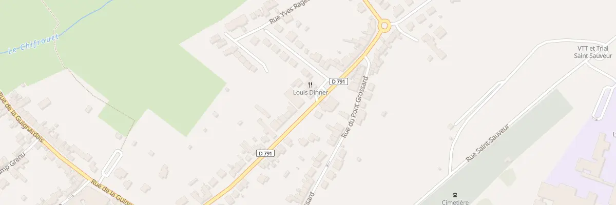 Plan du 87 Rue Général de Gaulle à Lamballe-Armor