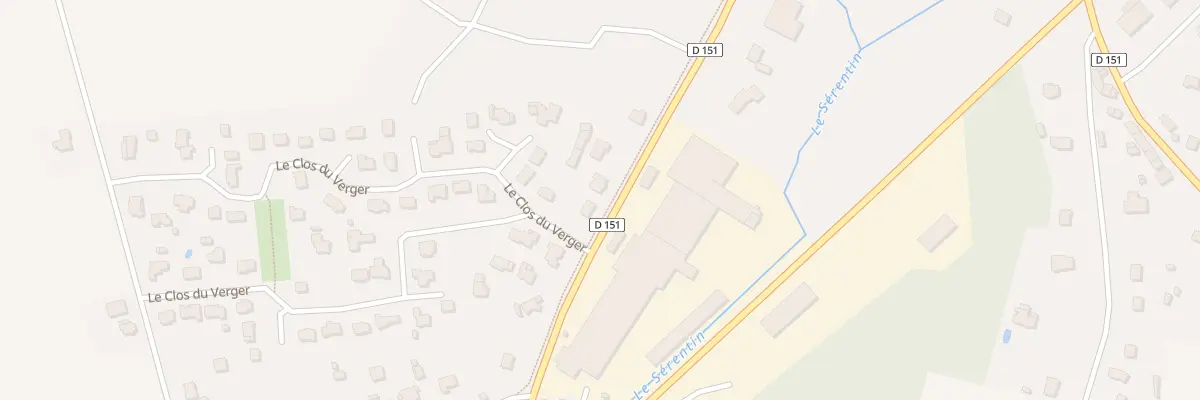 Plan du 20 Rue Vautelin et Mariani à Sérent