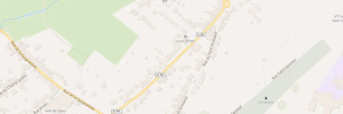 Plan du 79 Rue Général de Gaulle à Lamballe-Armor