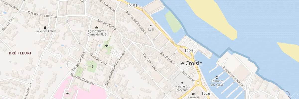 Plan du 38 Rue de l’Eglise (Vc5) au Croisic