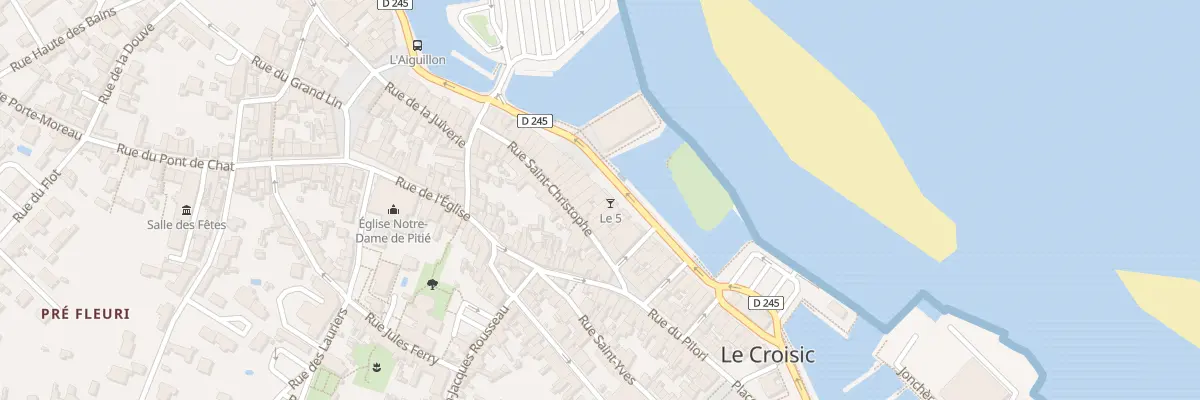 Plan du 4 Quai de la Petite Chambre au Croisic