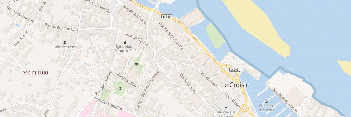 Plan du 55 Rue de l’Eglise (Vc5) au Croisic