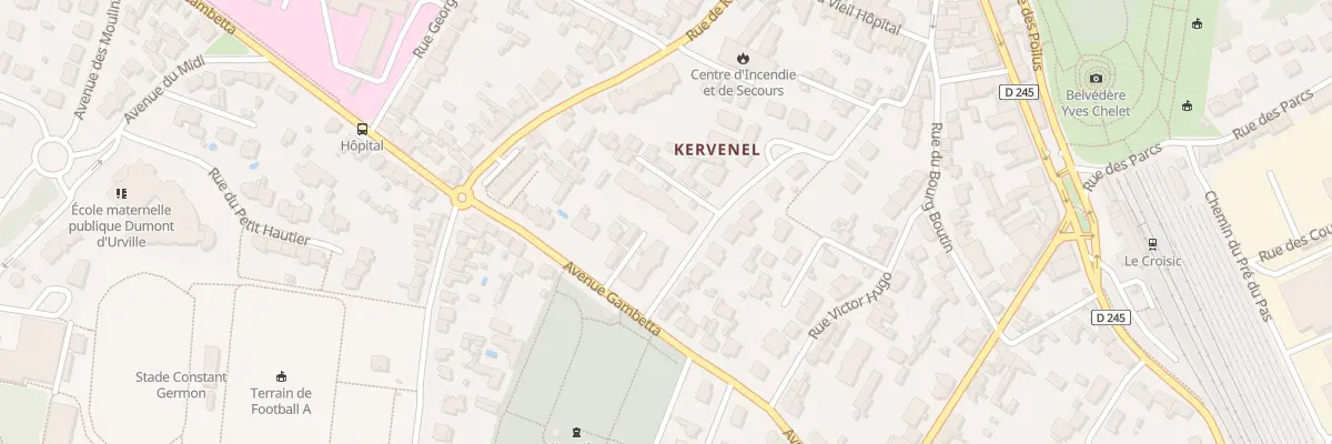 Plan du 23 Av Gambetta (Vc2) au Croisic