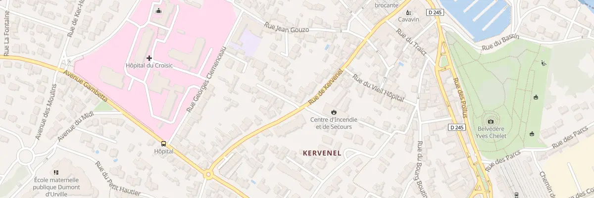 Plan du 30 Rue de Kervenel (Vc3) au Croisic