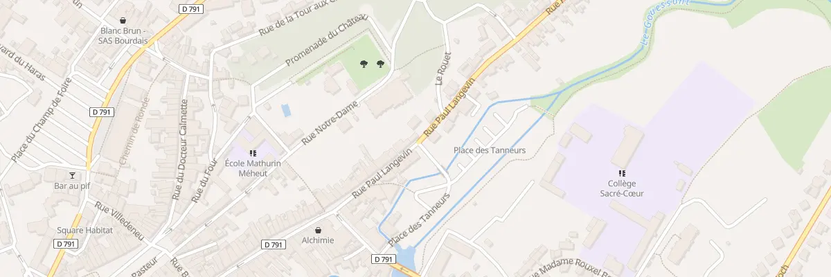 Plan du 27 Rue Paul Langevin à Lamballe-Armor