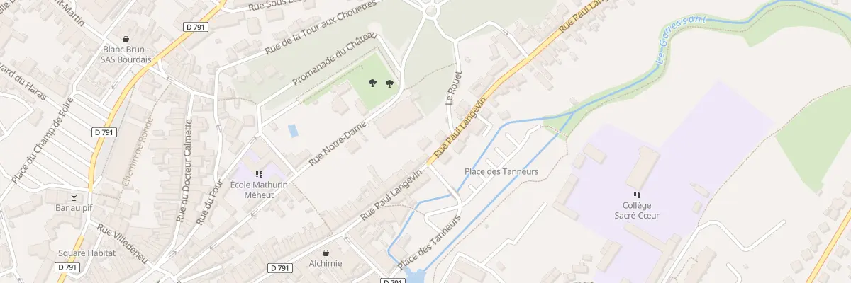 Plan du 29 Rue Paul Langevin à Lamballe-Armor