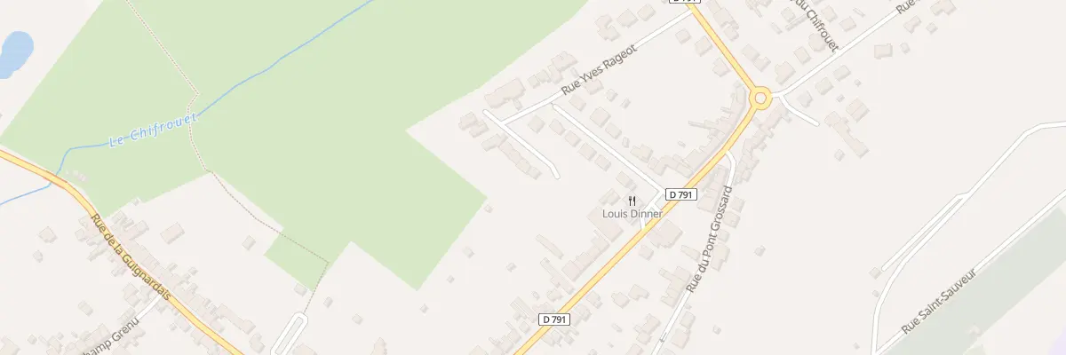 Plan du 54 Rue Yves Rageot à Lamballe-Armor